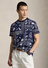 Men's Classic Fit Bandanna Jersey T-Shirt