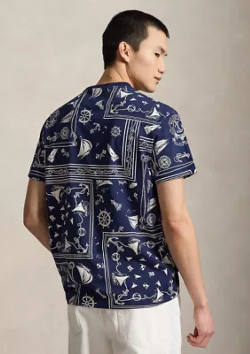 Men's Classic Fit Bandanna Jersey T-Shirt