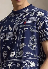 Men's Classic Fit Bandanna Jersey T-Shirt