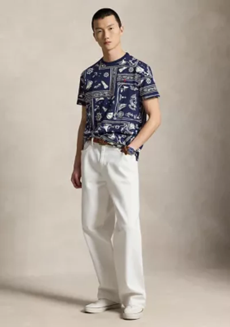 Men's Classic Fit Bandanna Jersey T-Shirt