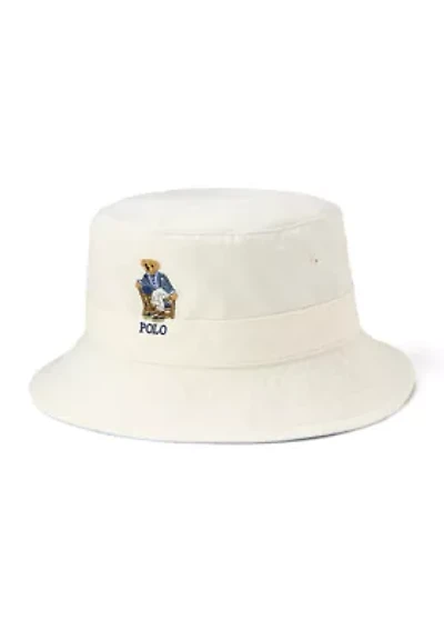 Polo Bear Twill Bucket Hat