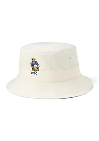 Polo Bear Twill Bucket Hat