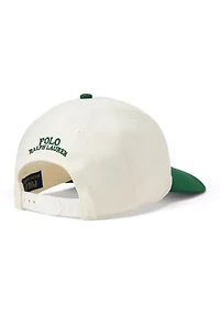 High-Crown Twill Ball Cap
