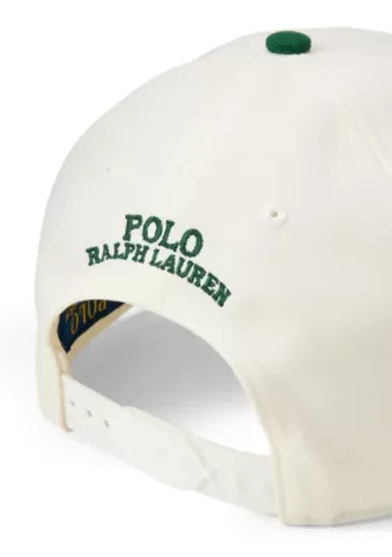 High-Crown Twill Ball Cap