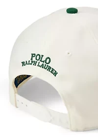 High-Crown Twill Ball Cap
