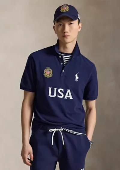 Classic Fit USA Polo Shirt