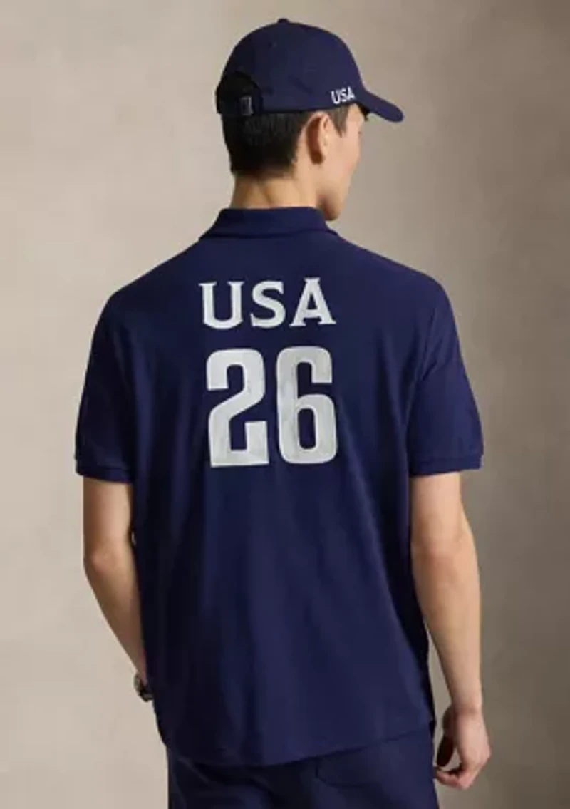 Classic Fit USA Polo Shirt