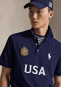 Classic Fit USA Polo Shirt