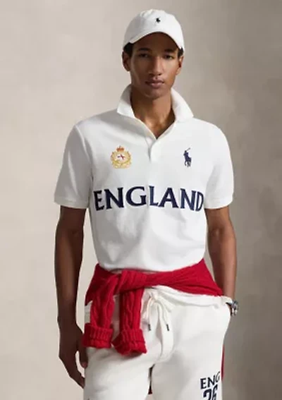 Men's Classic Fit England Polo Shirt