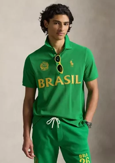 Men's Classic Fit Brazil Polo Shirt