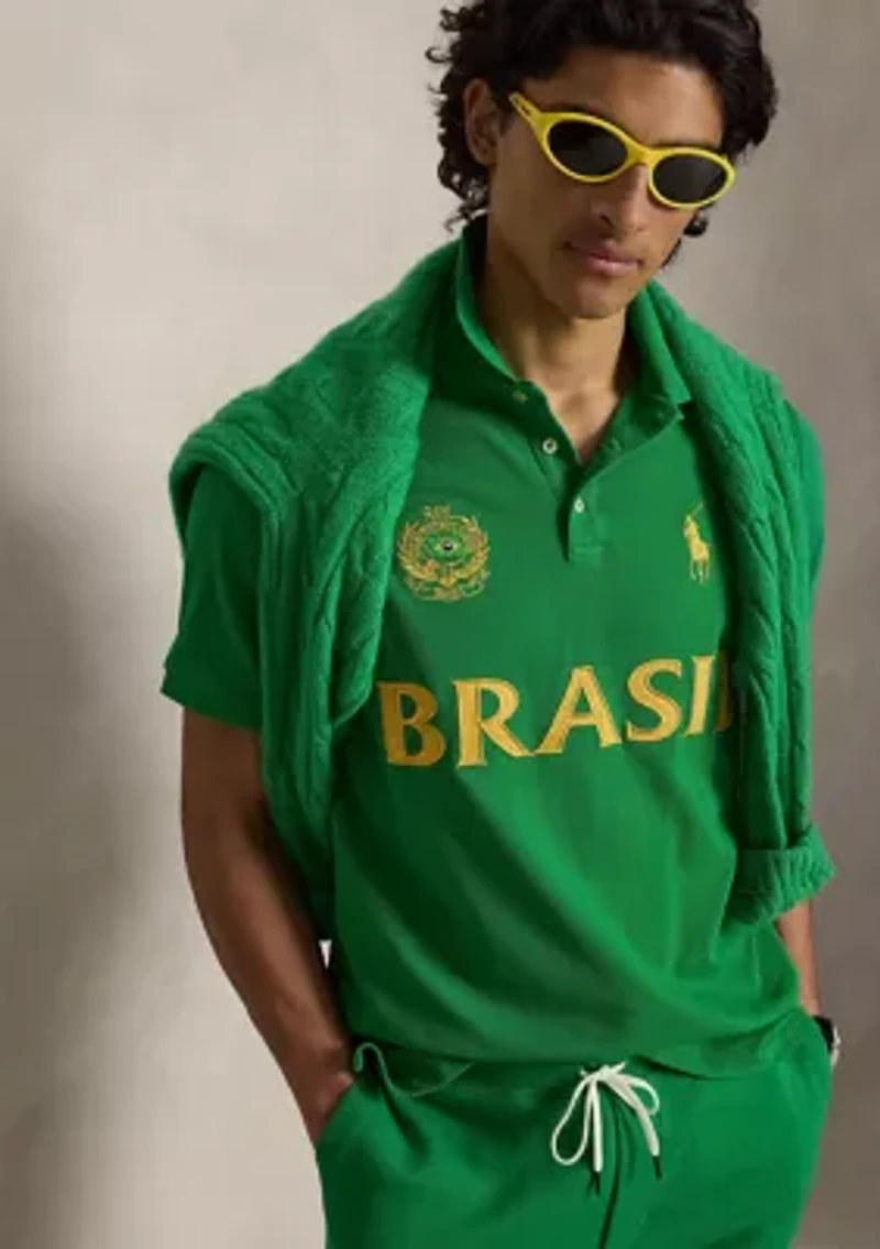 Men's Classic Fit Brazil Polo Shirt
