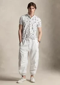 Men's Classic Fit Nautical Mesh Polo Shirt