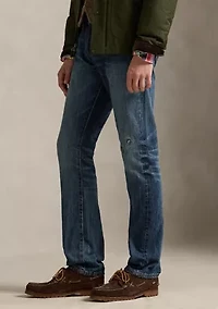 Varick Slim Straight Distressed Jeans