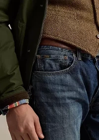 Varick Slim Straight Distressed Jeans