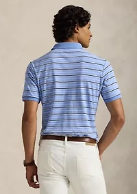 Classic Fit Striped Soft Cotton Polo