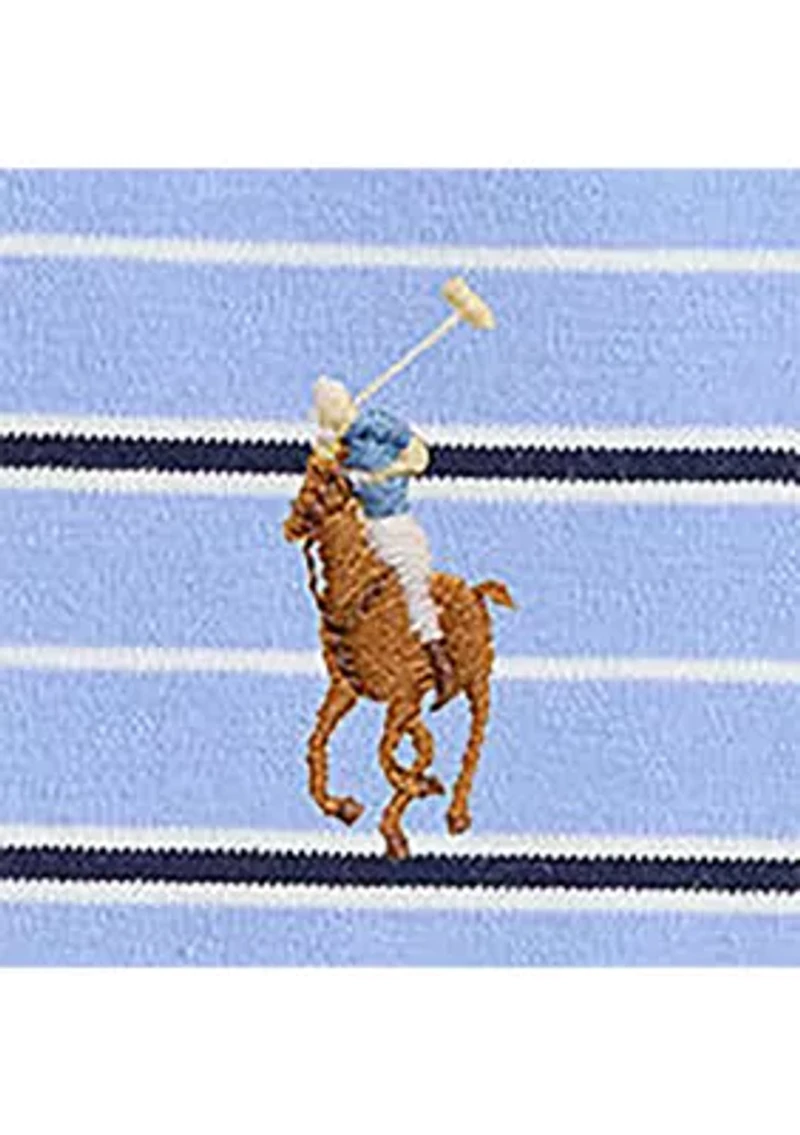 Classic Fit Striped Soft Cotton Polo