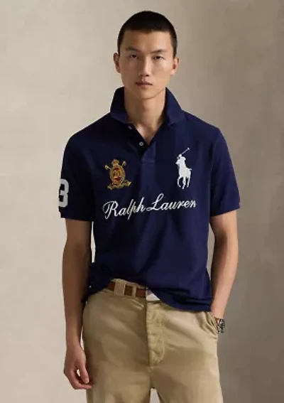 Men's Classic Fit 20th Anniversary Crest Polo Shirt