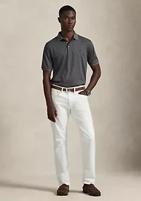 Classic Fit Glen Plaid Soft Cotton Polo Shirt