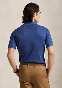 Classic Fit Glen Plaid Soft Cotton Polo Shirt