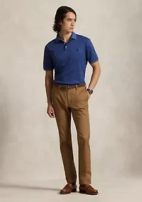 Classic Fit Glen Plaid Soft Cotton Polo Shirt