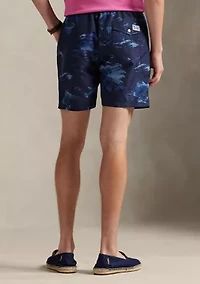 5.75" Inseam Traveler Polo Bear Swim Trunks