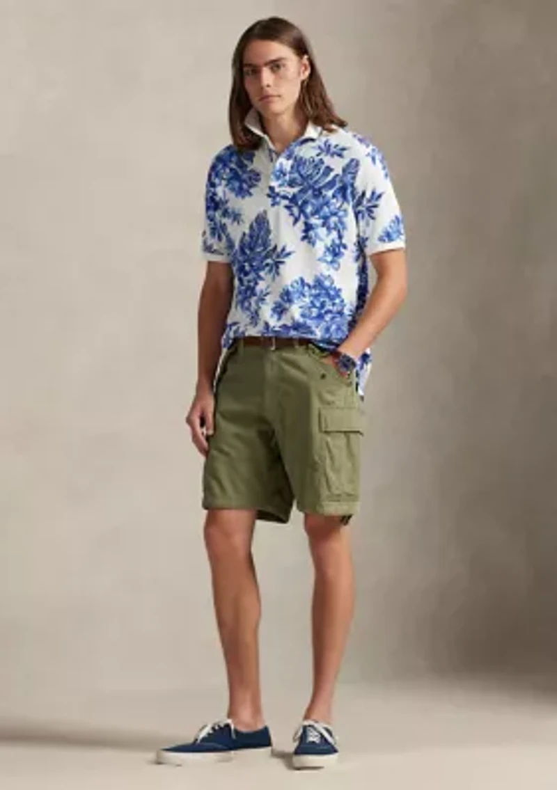 Men's Classic Fit Tropical Mesh Polo Shirt