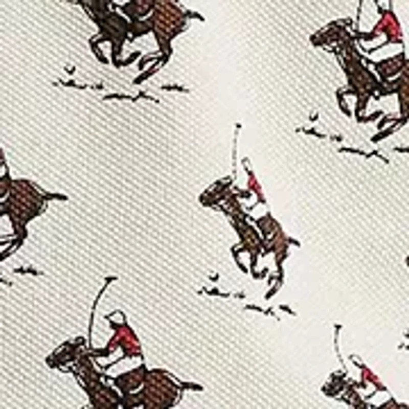Classic Fit Equestrian Mesh Polo Shirt