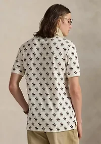 Classic Fit Equestrian Mesh Polo Shirt