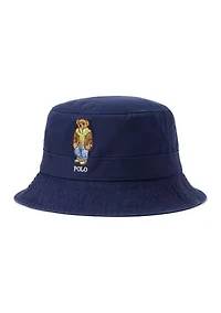 Polo Bear Twill Bucket Hat