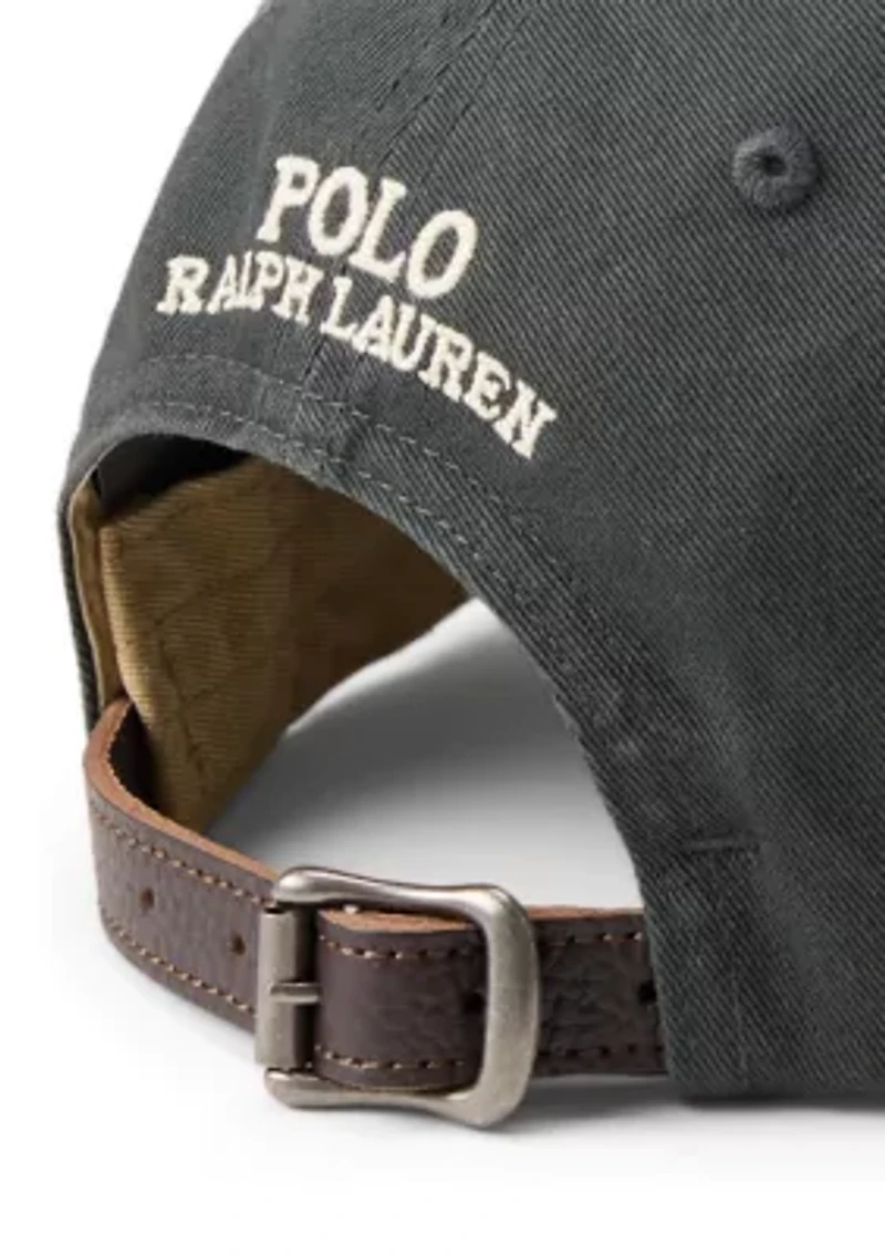 Polo Bear Twill Ball Cap