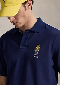 Classic Fit Polo Bear Mesh Shirt
