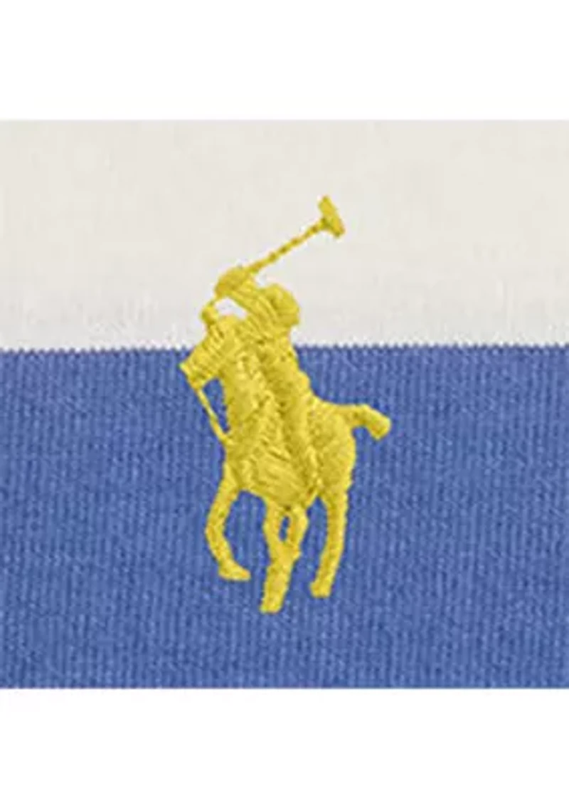 Men's Classic Fit Khaki-Collar Rugby Shirt