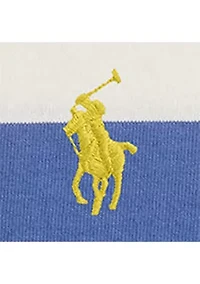 Men's Classic Fit Khaki-Collar Rugby Shirt