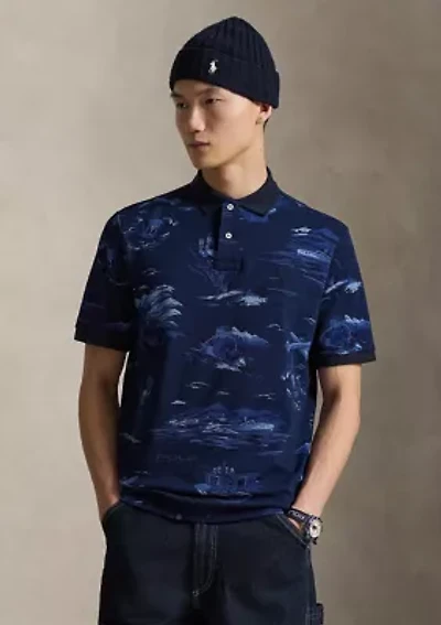 Classic Fit Polo Bear Mesh Shirt