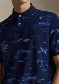 Classic Fit Polo Bear Mesh Shirt