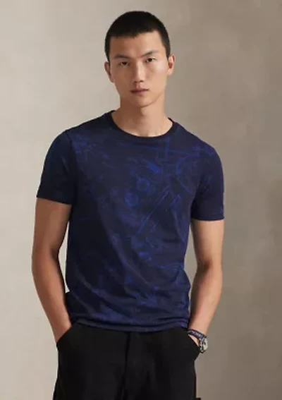 Classic Fit Print Jersey T-Shirt