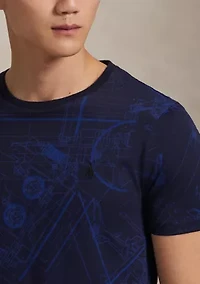 Classic Fit Print Jersey T-Shirt