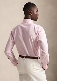 Men's Classic Fit Striped Stretch Oxford Shirt