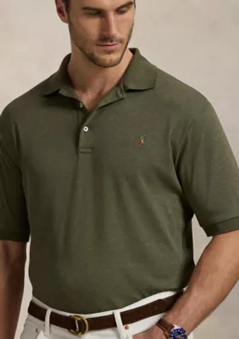 Big & Tall Soft Cotton Polo Shirt