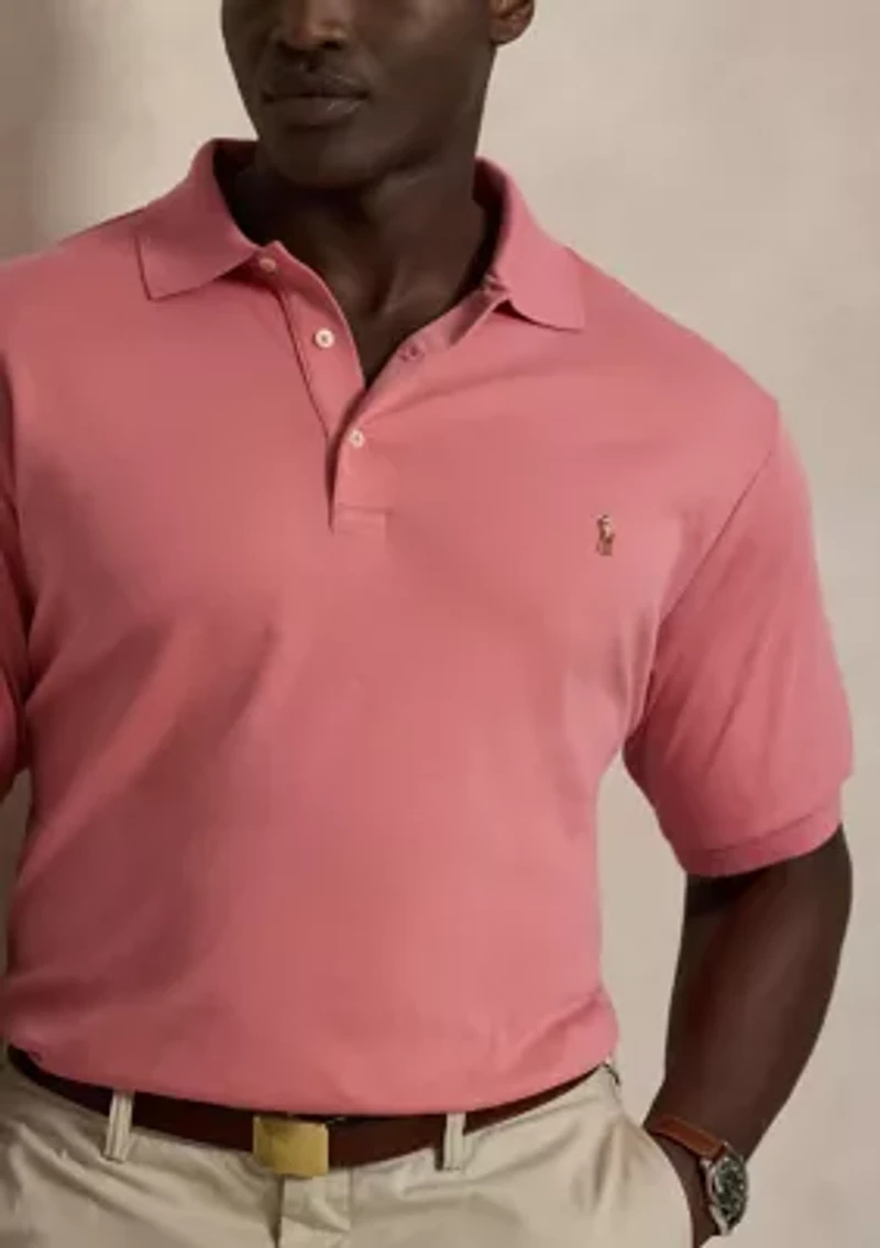 Big & Tall Soft Cotton Polo Shirt