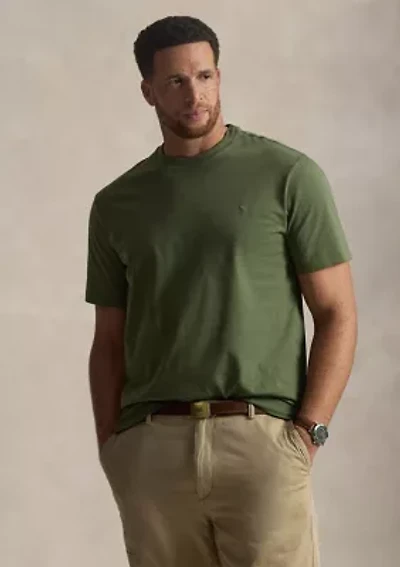 Big & Tall Jersey Crewneck T-Shirt