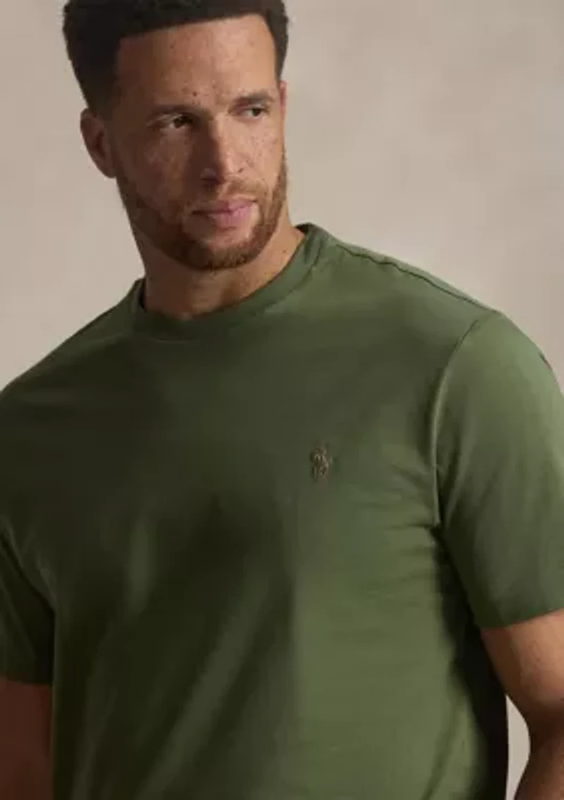 Big & Tall Jersey Crewneck T-Shirt