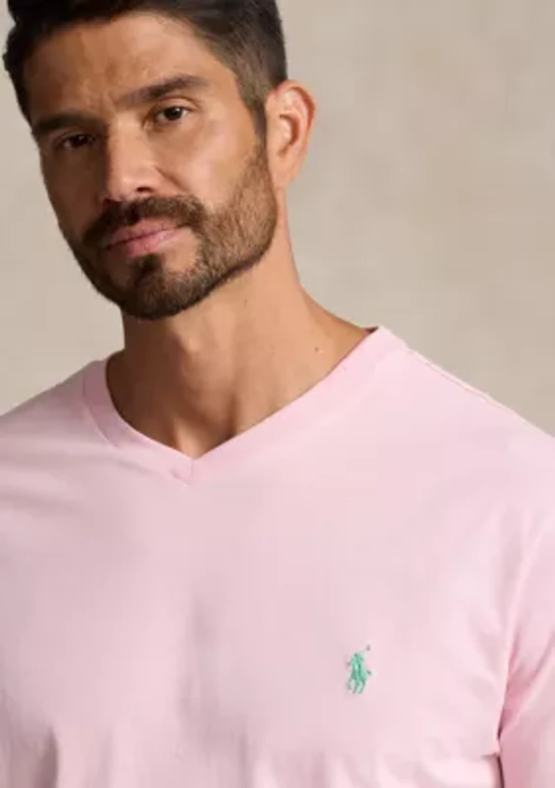 Big & Tall Jersey V-Neck T-Shirt