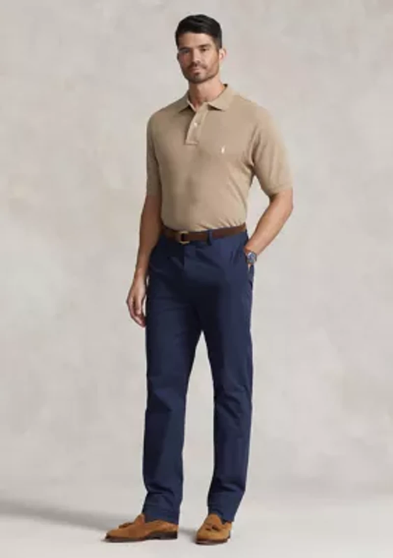 Big & Tall Classic Fit Mesh Polo Shirt