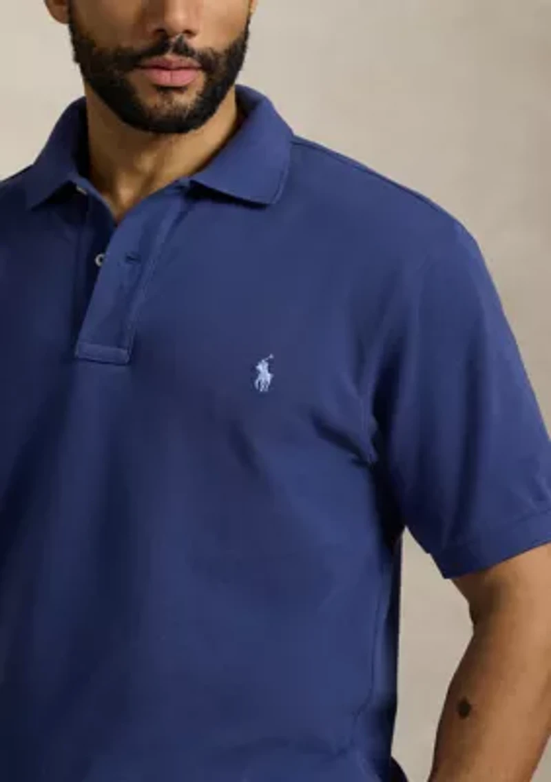 Big & Tall Mesh Polo Shirt