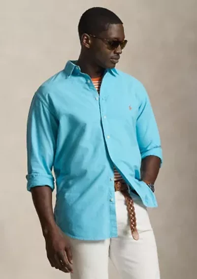 Big & Tall Garment-Dyed Oxford Shirt