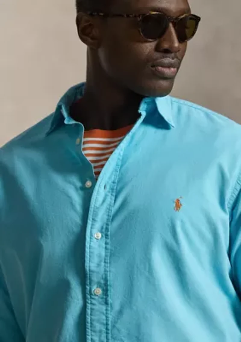 Big & Tall Garment-Dyed Oxford Shirt