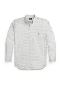 Big & Tall Gingham Oxford Shirt