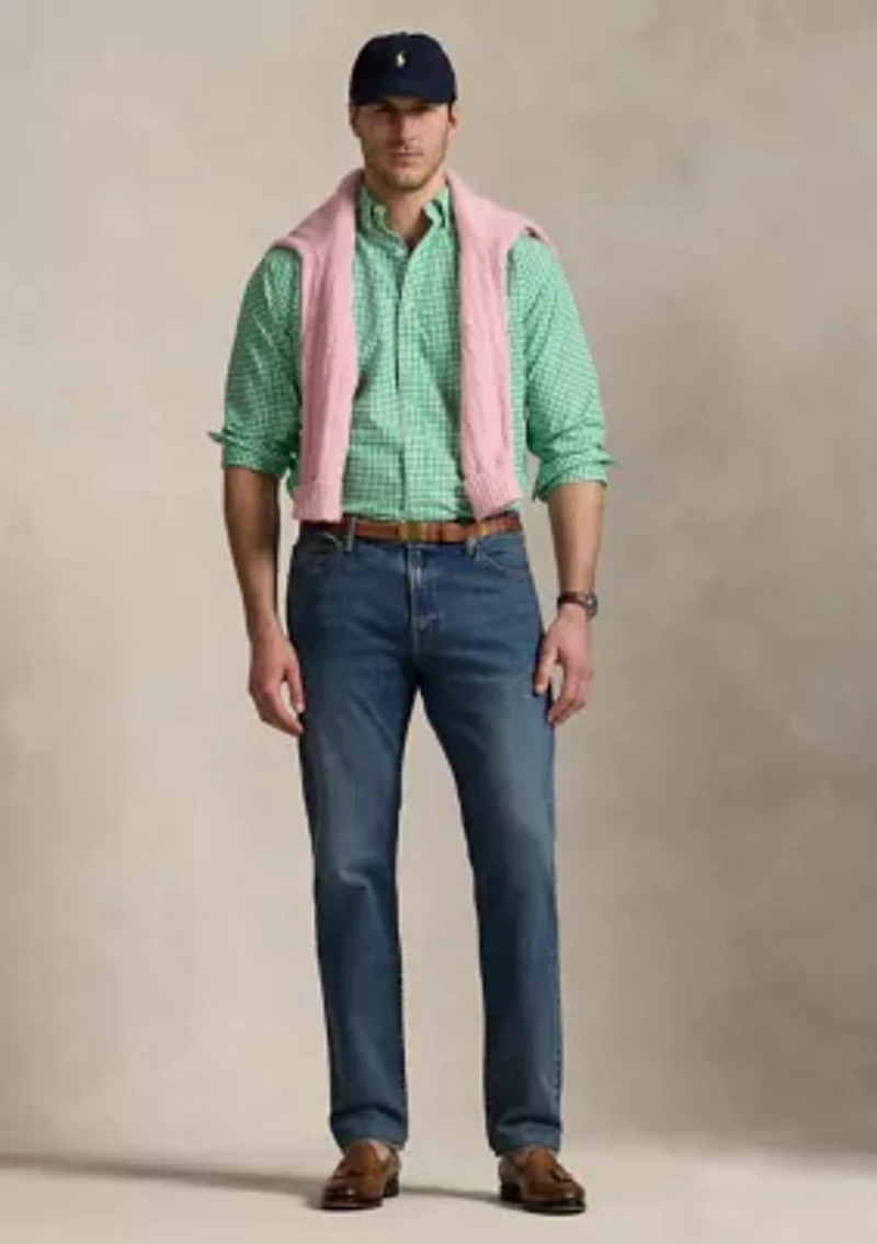 Big & Tall Gingham Oxford Shirt