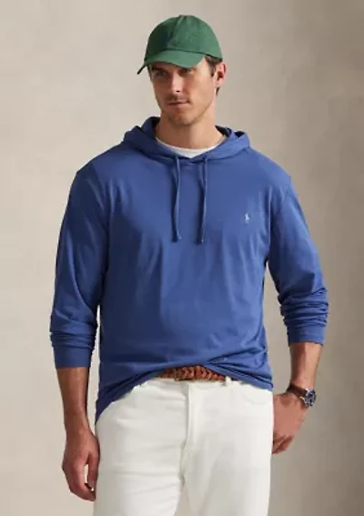 Big & Tall Jersey Hooded T-Shirt